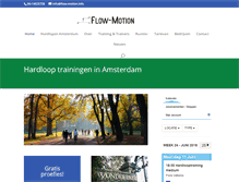 Tablet Screenshot of flow-motion.info